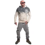 YAKUZA Hoodie Splash Khaki/Beige/Grau/Braun/Rot