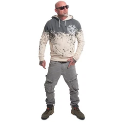 YAKUZA Hoodie Splash Khaki/Beige/Grau/Braun/Rot
