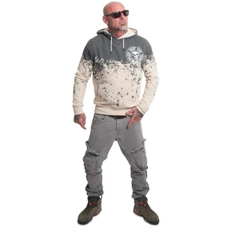 YAKUZA Hoodie Splash Khaki/Beige/Grau/Braun/Rot