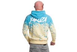 YAKUZA Hoodie Splash Gelb/Hellblau/Orange/Schwarz/Beige/Grün