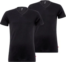 Levi's T-Shirt (Packung, 2er-Pack) mit breitem Logobund