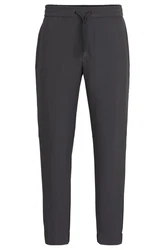 BOSS GREEN Chinohose T_Flex mit Tunnelzugbund grün