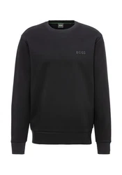BOSS Sweatshirt Salbo Mirror grün