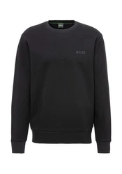 BOSS Sweatshirt Salbo Mirror grün