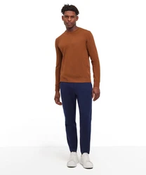 FALKE Strickpullover Braun/Orange