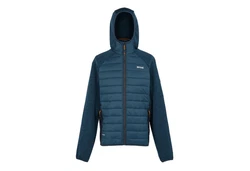 Regatta Strickfleecejacke Newhill Hybrid Dunkelblau/Blau/Hellblau