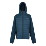 Regatta Strickfleecejacke Newhill Hybrid Dunkelblau/Blau/Hellblau