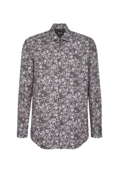 seidensticker Businesshemd Regular Fit Rosa/Dunkelgrau/Grau/Lila