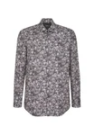 seidensticker Businesshemd Regular Fit Rosa/Dunkelgrau/Grau/Lila