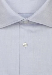seidensticker Langarmhemd New Kent Regular Fit Hellblau/Dunkelblau/Blau/Grau