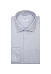seidensticker Langarmhemd New Kent Regular Fit Hellblau/Dunkelblau/Blau/Grau