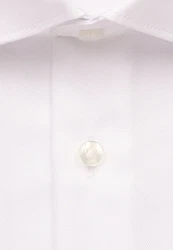 seidensticker Businesshemd NEW KENT COMBI Weiß/Creme/Braun
