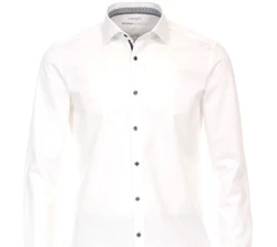 VENTI Businesshemd Langarmhemd Weiß/Creme/Dunkelblau/Rot/Orange