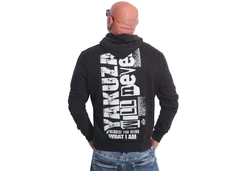 YAKUZA Hoodie Apologise Schwarz/Grün/Rot