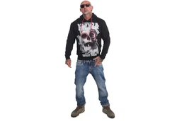 YAKUZA Hoodie Apologise Schwarz/Grün/Rot
