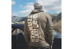 YAKUZA Hoodie Apologise Dunkelgrün/Khaki