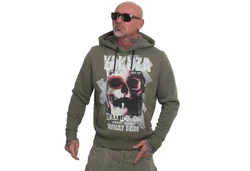 YAKUZA Hoodie Apologise Dunkelgrün/Khaki