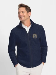 Witt Fleecejacke Dunkelblau/Blau/Hellblau/Rot