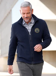 Witt Fleecejacke Dunkelblau/Blau/Hellblau/Rot