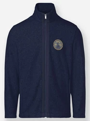 Witt Fleecejacke Dunkelblau/Blau/Hellblau/Rot