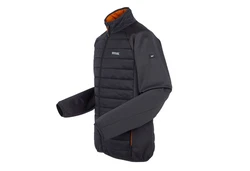Regatta Funktionsjacke Clumber IV Hybrid Schwarz/Orange/Dunkelgrau/Grau