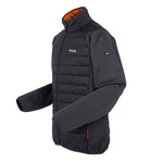 Regatta Funktionsjacke Clumber IV Hybrid Schwarz/Orange/Dunkelgrau/Grau