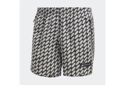 adidas Performance Shorts ADIDAS X MARIMEKKO RUN ICONS 3-STREIFEN Grau/Schwarz