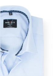 MARVELIS Businesshemd Body Fit Hellblau/Pastell/Blau
