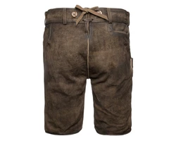 Stockerpoint Trachtenlederhose Beppo4 Khaki/Dunkelgrün/Braun/Dunkelbraun