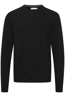 Casual Friday Rundhalspullover Karl Schwarz