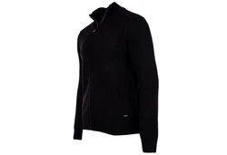 JOOP! Sweatshirt Herren Strickjacke Zipper Thilon Schwarz/Dunkelblau