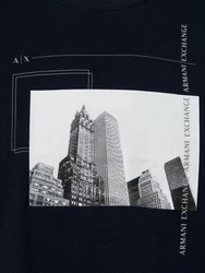 ARMANI EXCHANGE T-Shirt Connected Dunkelblau