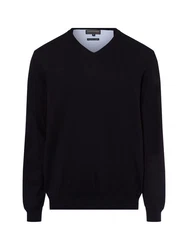 Finshley & Harding Strickpullover Dunkelblau/Blau/Schwarz