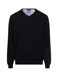 Finshley & Harding Strickpullover Dunkelblau/Blau/Schwarz