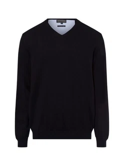 Finshley & Harding Strickpullover Dunkelblau/Blau/Schwarz Finshley & Harding Strickpullover Dunkelblau/Blau/Schwarz