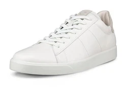 Ecco STREET LITE M Sneaker Weiß/Grau/Creme