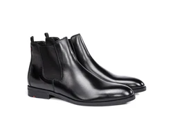 Lloyd Fausto Chelseaboots Schnürschuhe Schwarz/Rot