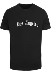 Mister Tee T-Shirt Los Angeles Wording Tee Schwarz/Grün/Blau/Gold