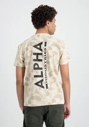 Alpha Industries T-Shirt Backprint T Camo Camo