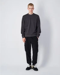 Champion Sweatshirt Crewneck Dunkelgrau/Schwarz