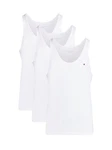 Tommy Hilfiger Underwear Tanktop 3P TANK TOP mit Logo-Stickerei Weiß/Creme