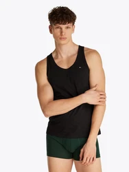 Tommy Hilfiger Underwear Tanktop 3P TANK TOP mit Logo-Stickerei Schwarz