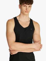 Tommy Hilfiger Underwear Tanktop 3P TANK TOP mit Logo-Stickerei Schwarz