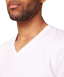 Pierre Cardin T-Shirt V DP (Packung, 2er-Pack) Weiß/Creme