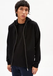Armedangels Sweatjacke Saromian Comfort Herren schwarz