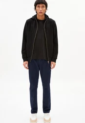 Armedangels Sweatjacke Saromian Comfort Herren schwarz