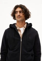 Armedangels Sweatjacke Saromian Comfort Herren Schwarz