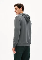 Armedangels Sweatjacke Saromian Comfort Herren dunkelgrau