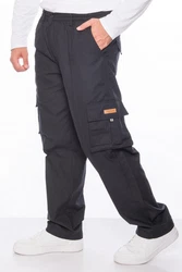 Kendindza Collection Cargohose Rangerhose Cargo Hose Herren Dunkelgrau/Orange/Grau/Dunkelblau