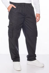 Kendindza Collection Cargohose Rangerhose Cargo Hose Herren Dunkelgrau/Orange/Grau/Dunkelblau